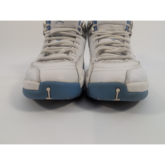 Air Jordan 12 Retro White University Blue Melo 2004 Women's Size 6 - Picture 4 of 12